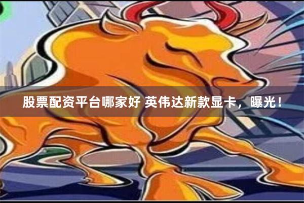 股票配资平台哪家好 英伟达新款显卡，曝光！